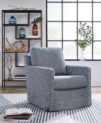 Diamond Furniture - Ashley Furniture - Nenana Next-Gen Nuvella Swivel Glider Accent Chair - Swivel Glider Accent Chair - A3000646