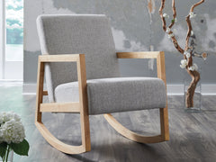 Diamond Furniture - Ashley Furniture - Wychworth Accent Chair - Accent Chair / Gray/Natural - A3000745