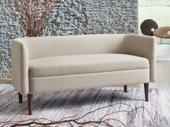 Diamond Furniture - Ashley Furniture - Wainner Accent Bench - Accent Bench / Beige / 53"W x 22"D x 25"H - A3000756
