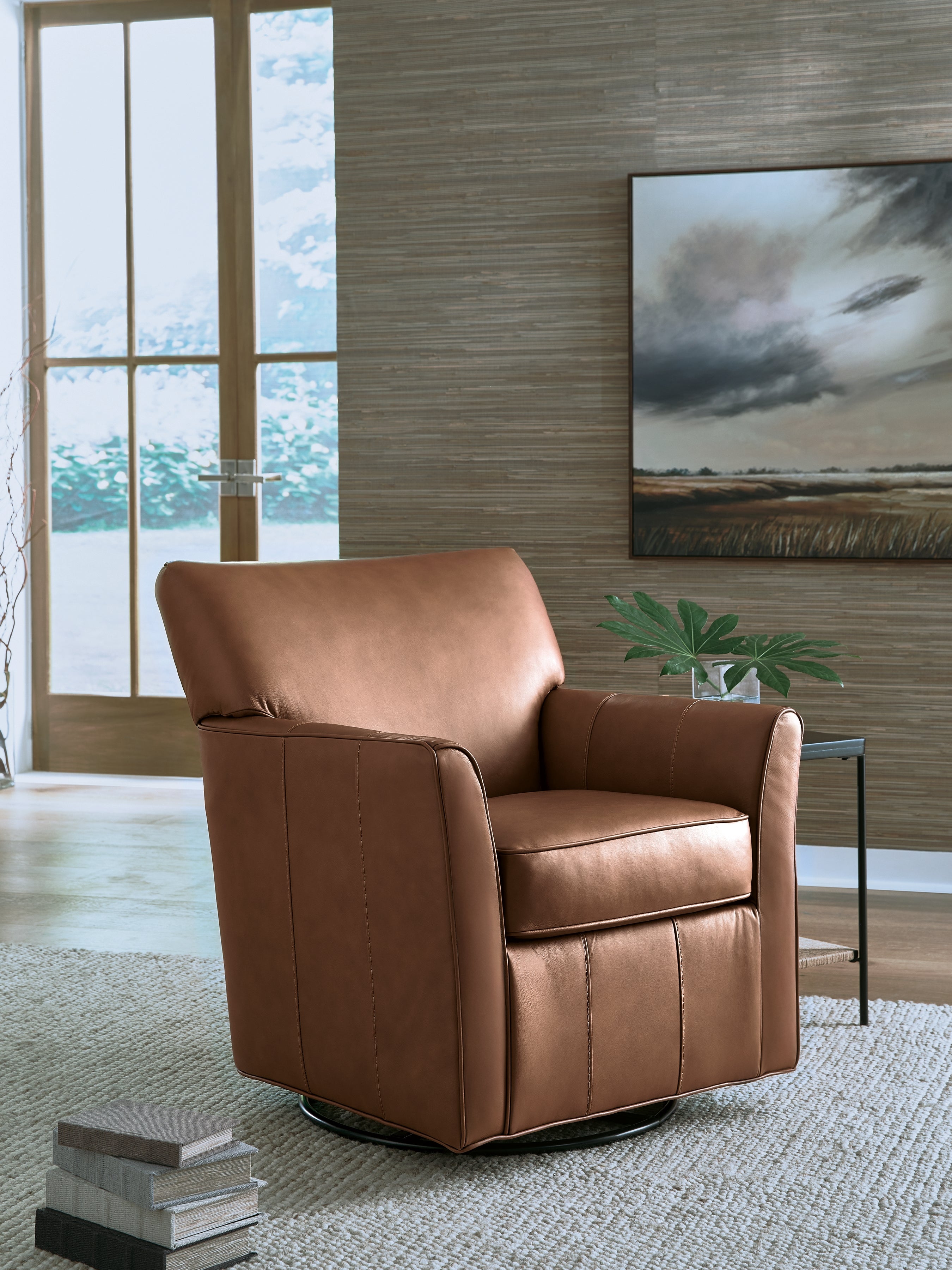 Diamond Furniture - Ashley Furniture - Braydunn Swivel Glider Accent Chair - Swivel Glider Accent Chair - A3000821