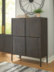 Diamond Furniture - Ashley Furniture - Orsonal Accent Cabinet - Accent Cabinet / Espresso Brown - A4000686
