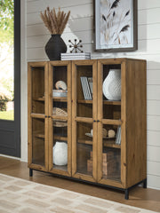 Diamond Furniture - Ashley Furniture - Wrenridge Accent Cabinet - Accent Cabinet / Gray Brown - A4000706
