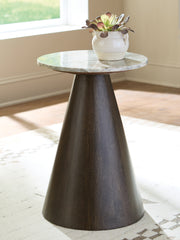 Diamond Furniture - Ashley Furniture - Waltnor Accent Table - Accent Table / Gray/White/Brown - A4000720