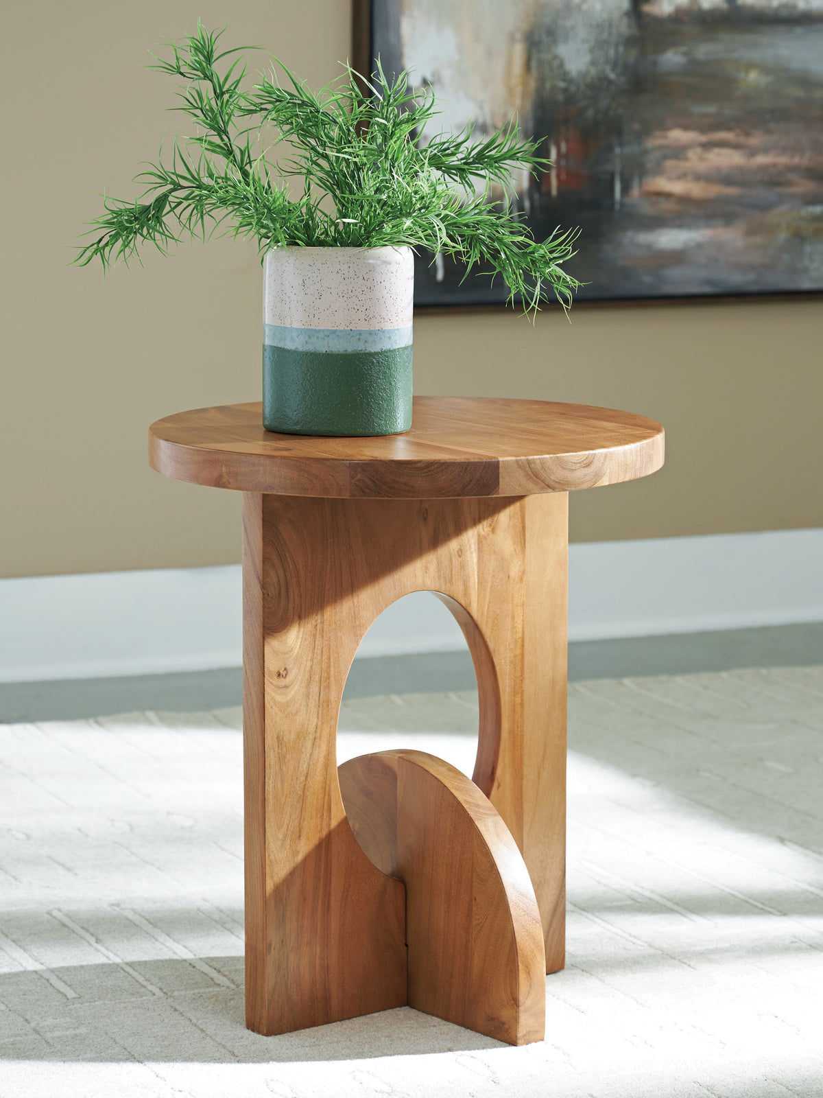 Diamond Furniture - Ashley Furniture - Hollbourne Accent Table - Accent Table / Brown - A4000723