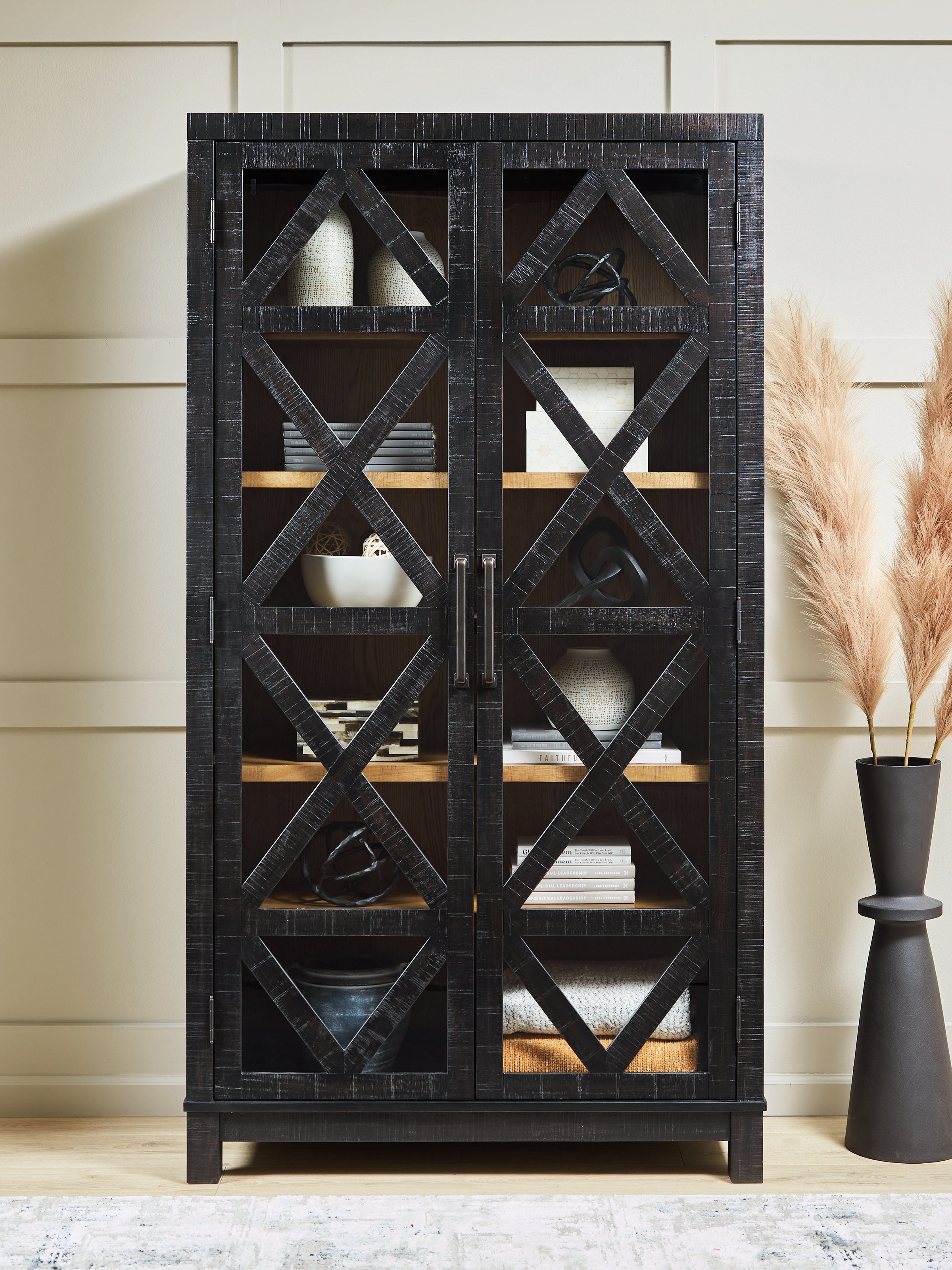 Diamond Furniture - Ashley Furniture - Christop Accent Cabinet - Accent Cabinet - A4000728