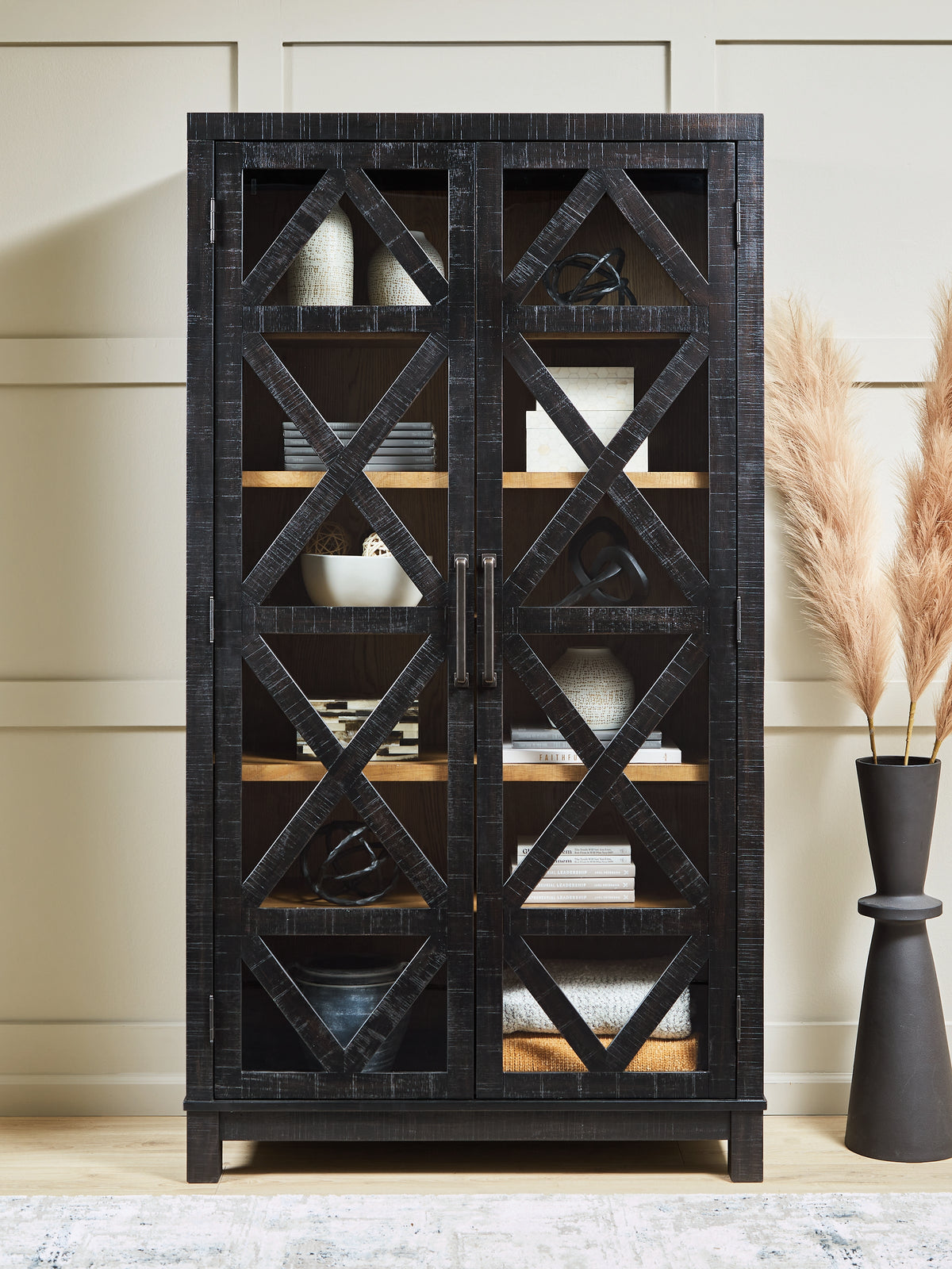 Diamond Furniture - Ashley Furniture - Christop Accent Cabinet - Accent Cabinet - A4000728