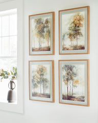 Diamond Furniture - Ashley Furniture - Bryneford Wall Decor - Wall Art Set (4/CN) / Multi - A8000411
