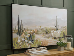 Diamond Furniture - Ashley Furniture - Sidworth Wall Decor - Wall Art / Green/Beige/Gray - A8000480