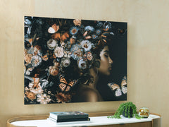 Diamond Furniture - Ashley Furniture - Valfer Wall Decor - Wall Art / Orange/Black/White - A8000481
