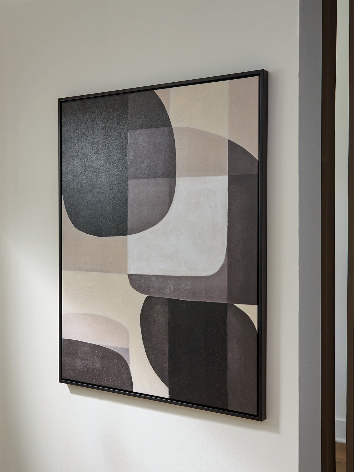Diamond Furniture - Ashley Furniture - Kesleigh Wall Decor - Wall Art / Black/White - A8000495