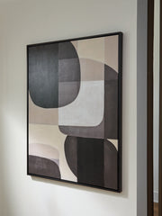 Diamond Furniture - Ashley Furniture - Kesleigh Wall Decor - Wall Art / Black/White - A8000495
