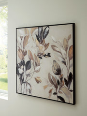 Diamond Furniture - Ashley Furniture - Trulow Wall Decor - Wall Art / Tan/Brown/Black - A8000504