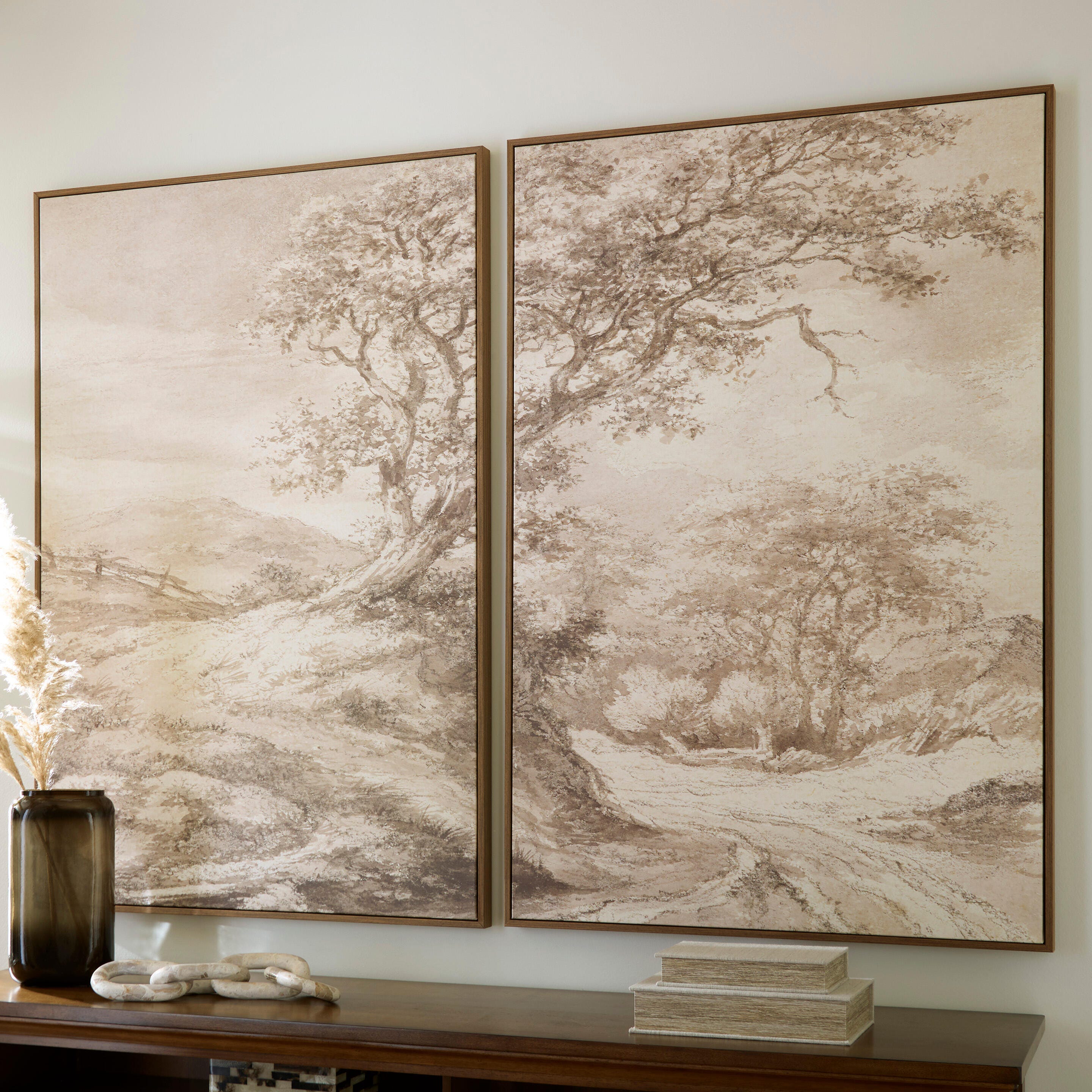 Diamond Furniture - Ashley Furniture - Stormish Wall Art (Set of 2) - Wall Art Set (Set of 2) - A8000534