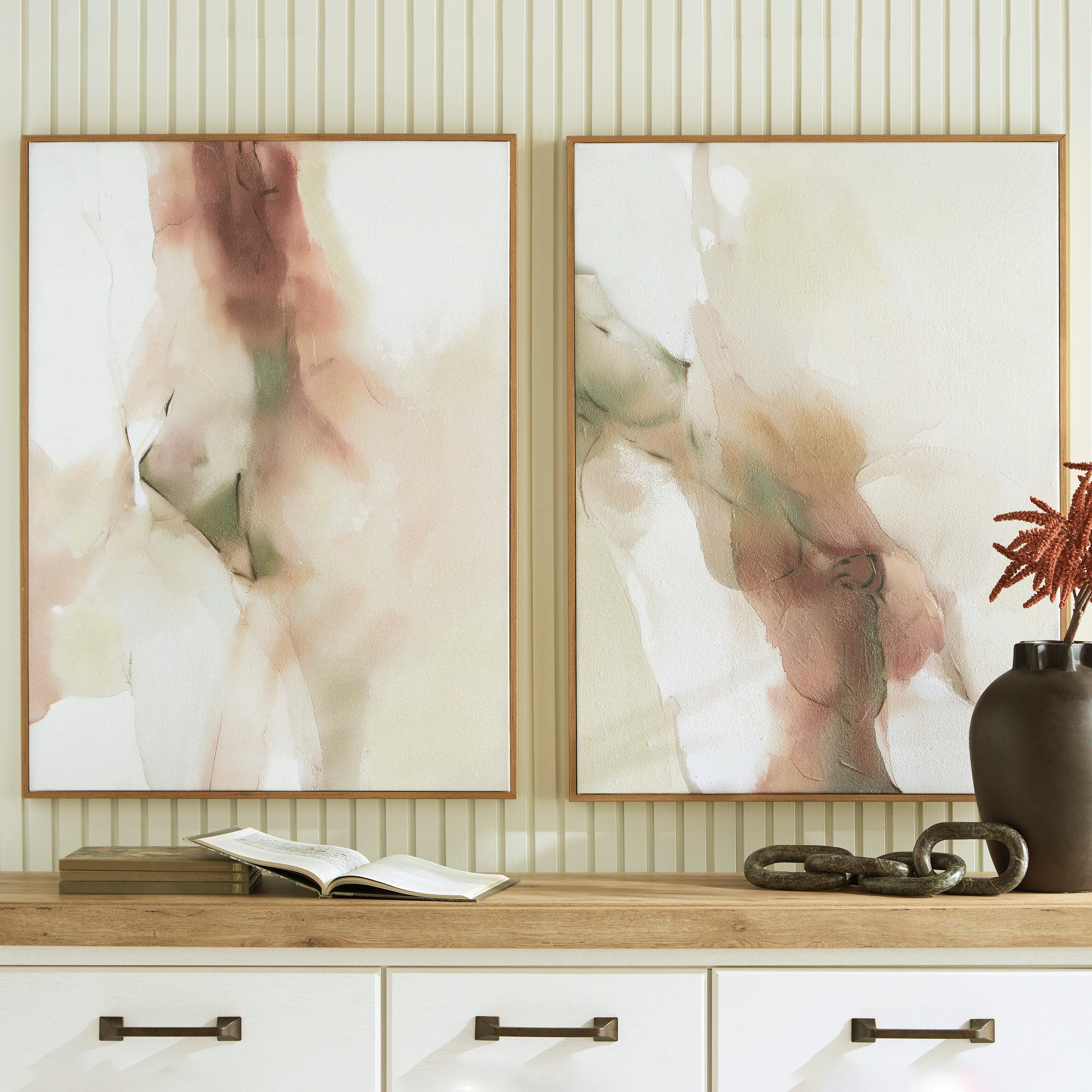 Diamond Furniture - Ashley Furniture - Brettwarth Wall Art (Set of 2) - Wall Art Set (Set of 2) - A8000555