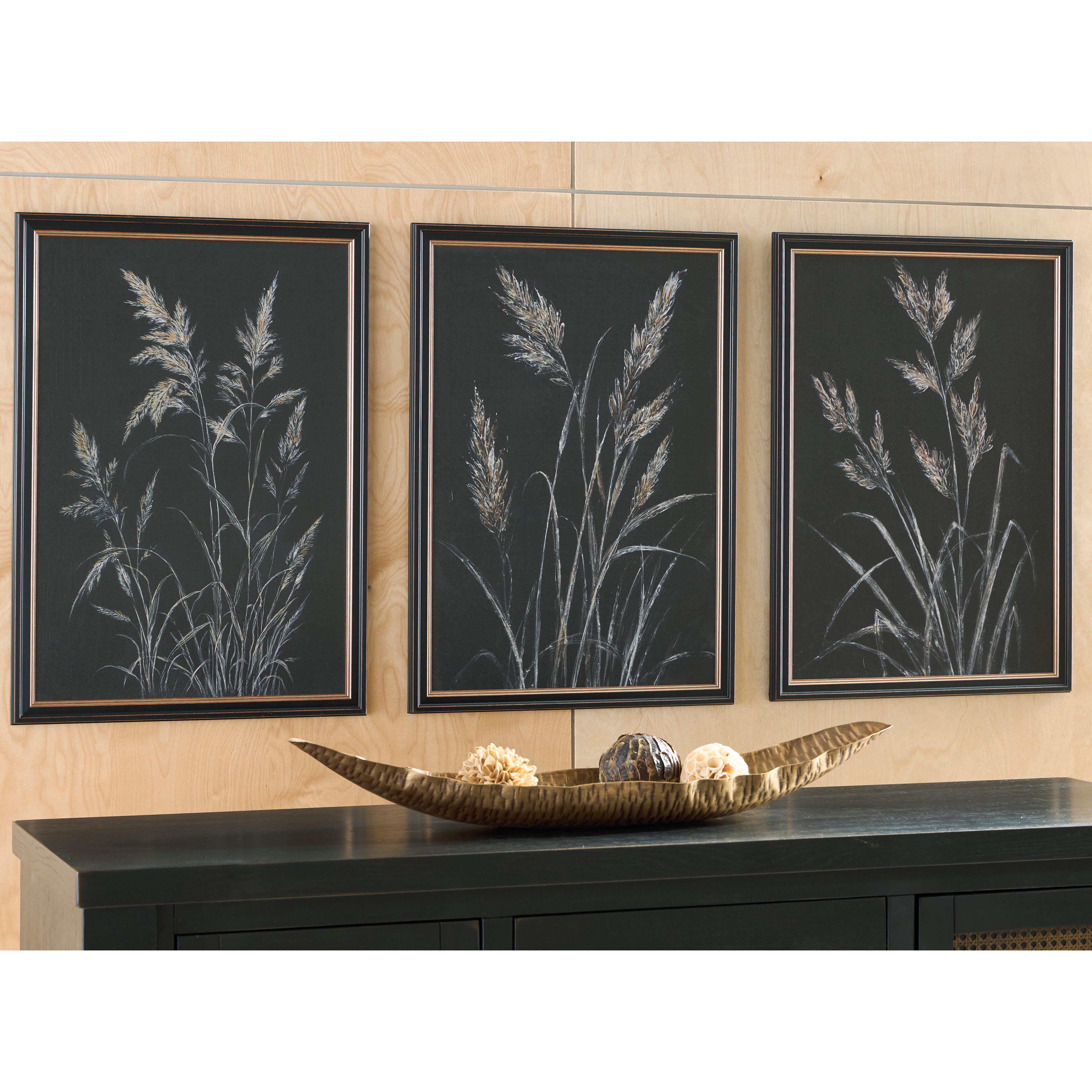 Diamond Furniture - Ashley Furniture - Janisburg Wall Art (Set of 3) - Wall Art Set (3/CN) - A8000561