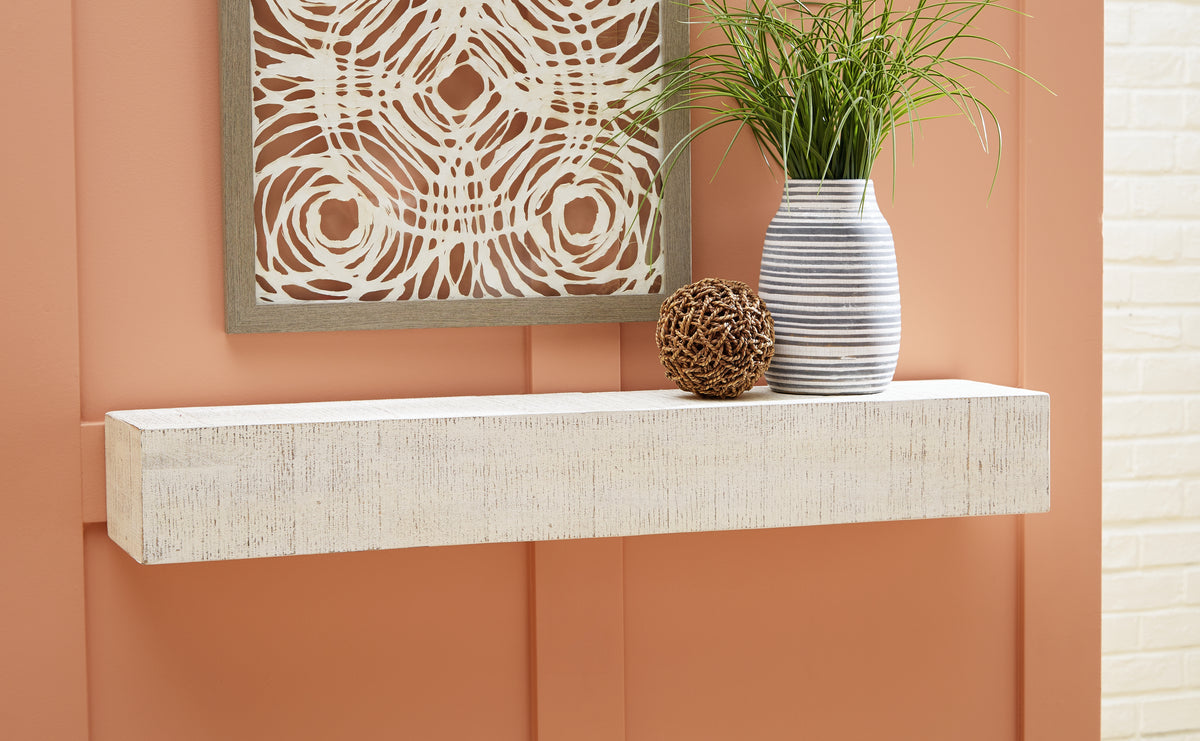 Diamond Furniture - Ashley Furniture - Cadmon Wall Decor - Wall Shelf / Antique White - A8010259