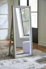 Diamond Furniture - Ashley Furniture - Evesen Floor Standing Mirror/Storage - Floor Standing Mirror/Storage - A8010380