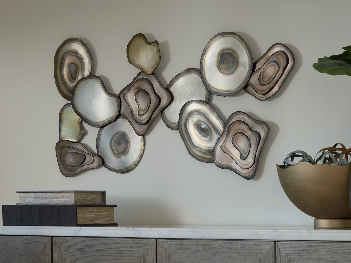 Diamond Furniture - Ashley Furniture - Worthman Wall Decor - Wall Decor / Multi - A8010397