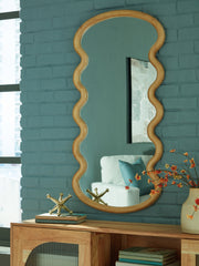 Diamond Furniture - Ashley Furniture - Serendis Mirror - Accent Mirror / Brown - A8010412