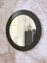 Diamond Furniture - Ashley Furniture - Ozias Mirror - Accent Mirror / Black - A8010417