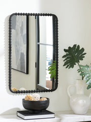Diamond Furniture - Ashley Furniture - Judlow Mirror - Accent Mirror / Black - A8010419