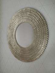 Diamond Furniture - Ashley Furniture - Wrightmund Mirror - Accent Mirror / Champagne Finish - A8010422