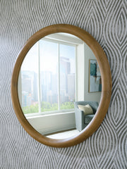 Diamond Furniture - Ashley Furniture - Yadiel Mirror - Accent Mirror / Brown - A8010426
