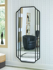 Diamond Furniture - Ashley Furniture - Antigone Mirror - Floor Mirror / Black - A8010434