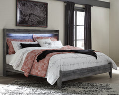 Diamond Furniture - Ashley Furniture - Baystorm King Panel Bed - King Panel Bed / Gray - B221B11