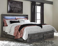 Diamond Furniture - Ashley Furniture - Baystorm Bedroom - Dresser and Mirror / Gray - B221B30