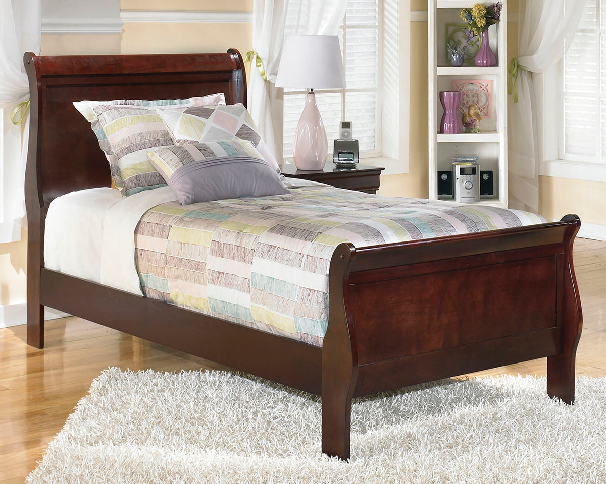 Diamond Furniture - Ashley Furniture - Alisdair Twin Sleigh Bed - Twin Sleigh Bed - B376B5
