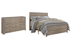 Diamond Furniture - Ashley Furniture - Culverbach Queen Panel Bed and Dresser - Queen Panel Bed and Dresser - B070B27
