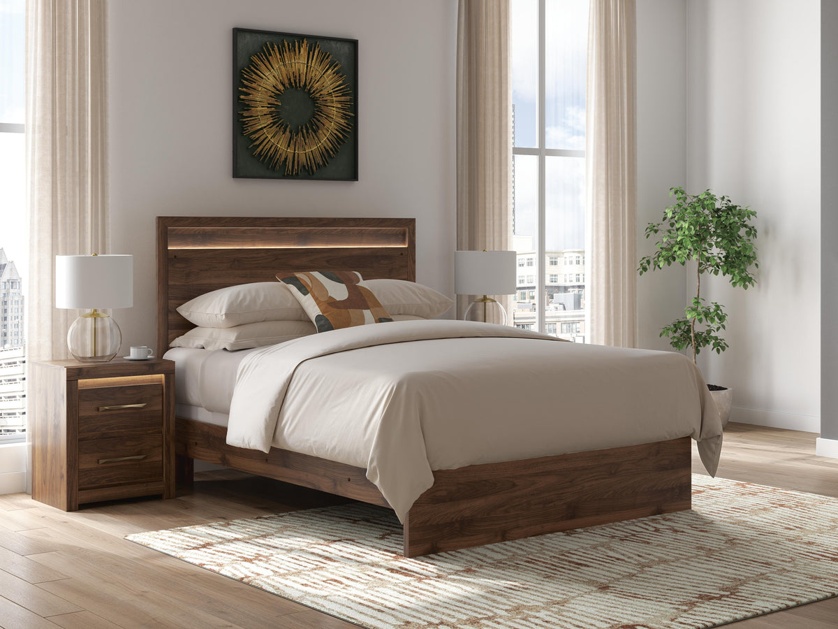 Diamond Furniture - Ashley Furniture - Janfyn Queen Panel Bed - Queen Panel Bed - PCB1010B2