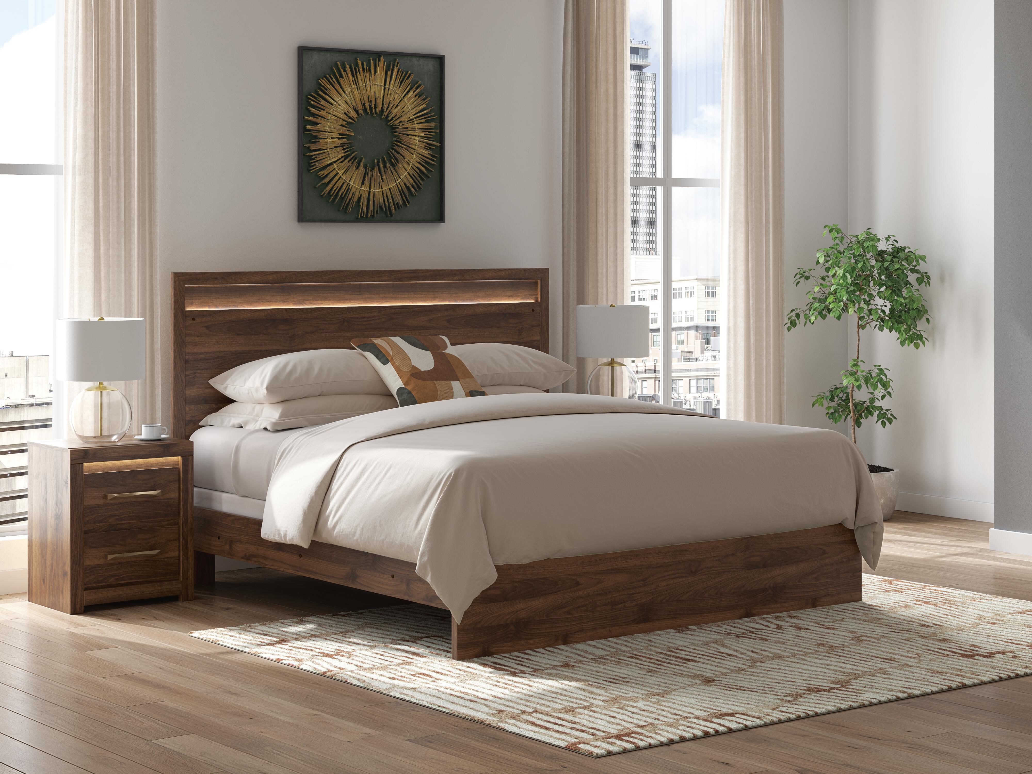 Diamond Furniture - Ashley Furniture - Janfyn King Panel Bed - King Panel Bed - PCB1010B8
