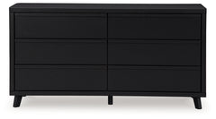 Danziar Queen Panel Bed, 2 Dressers and Nightstand