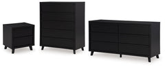 Diamond Furniture - Ashley Furniture - Danziar Dresser, Chest and Nightstand - Dresser, Chest and Nightstand - B1013B35