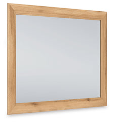 Diamond Furniture - Ashley Furniture - Aleaport Mirror - Bedroom Mirror / Warm Brown - PCB1075-36