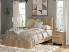 Diamond Furniture - Ashley Furniture - Gramburg Queen Panel Platform Bed - Queen Panel Platform Bed - PCB1121B10