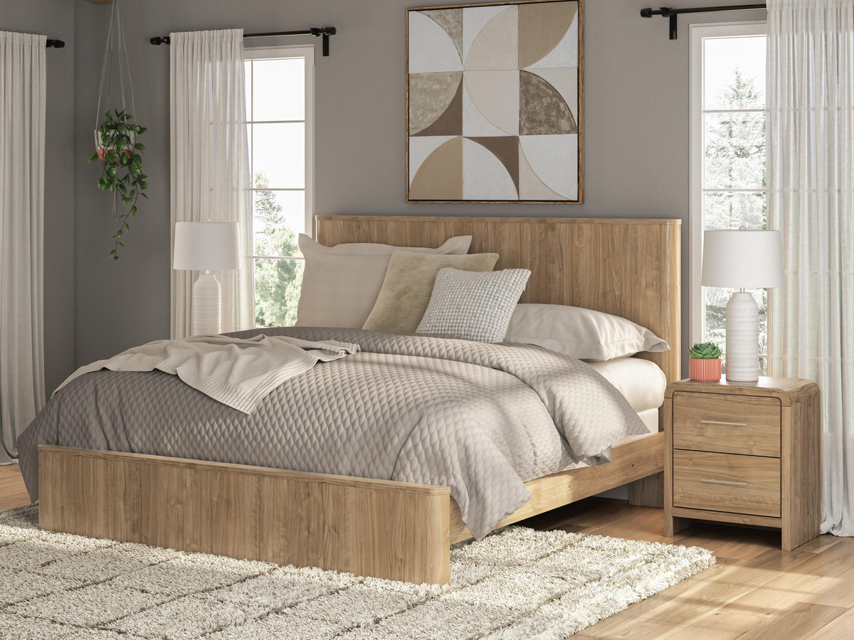 Diamond Furniture - Ashley Furniture - Gramburg King Panel Bed - King Panel Bed - PCB1121B16