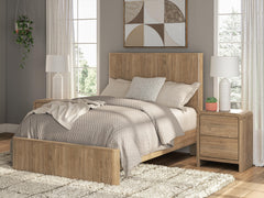 Diamond Furniture - Ashley Furniture - Gramburg Full Panel Platform Bed - Full Panel Platform Bed - PCB1121B9