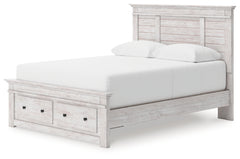 Makidern Queen Panel Storage Bed