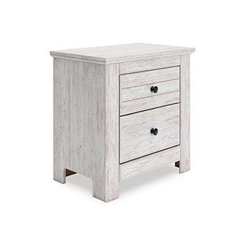 Diamond Furniture - Ashley Furniture - Makidern Nightstand - Two Drawer Night Stand - PCB1171-92