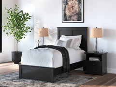 Diamond Furniture - Ashley Furniture - Maribel Twin Panel Bed - Twin Panel Bed - B138B51
