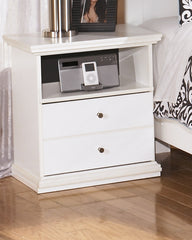 Diamond Furniture - Ashley Furniture - Bostwick Shoals Nightstand - One Drawer Night Stand - B139-91