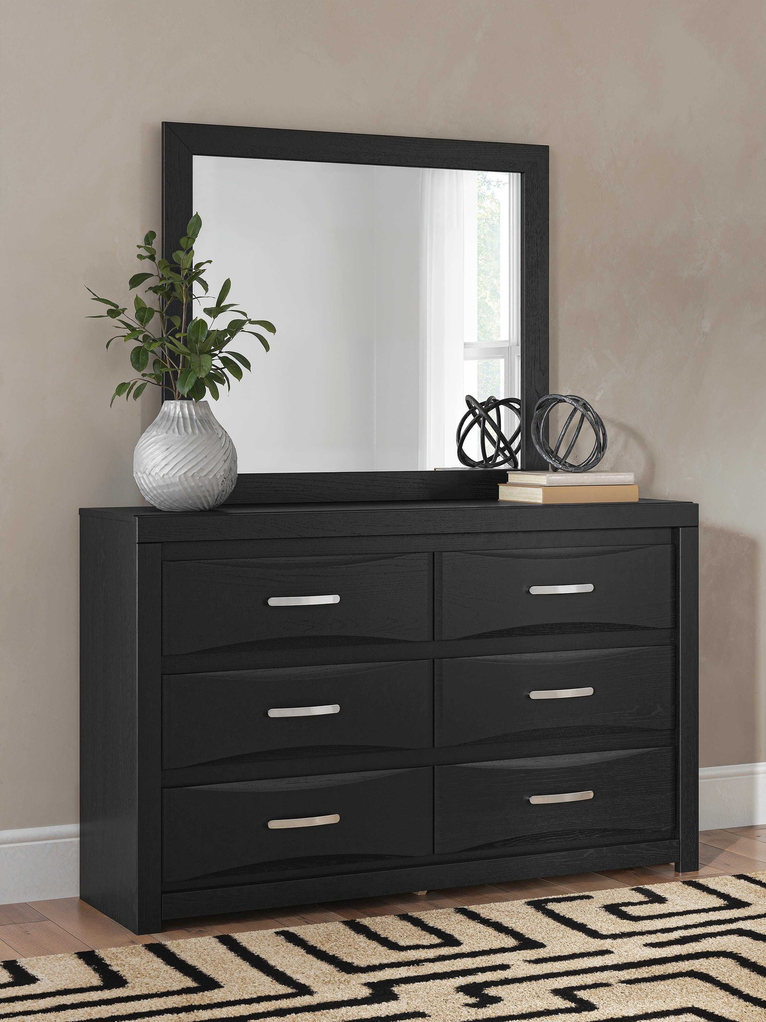 Diamond Furniture - Ashley Furniture - Stabotta Dresser and Mirror - Dresser and Mirror - PCB1755B1