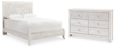 Diamond Furniture - Ashley Furniture - Paxberry Queen Panel Bed and Dresser - Queen Panel Bed and Dresser - B181B19
