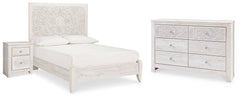 Diamond Furniture - Ashley Furniture - Paxberry Full Panel Bed, Dresser and Nightstand - Full Panel Bed, Dresser and Nightstand - B181B23