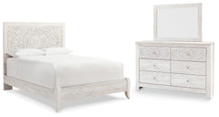 Diamond Furniture - Ashley Furniture - Paxberry Queen Panel Bed, Dresser and Mirror - Queen Panel Bed, Dresser and Mirror - B181B15