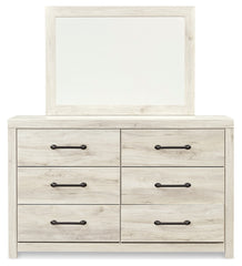 Cambeck King Panel Storage Bed, Dresser, Mirror and Nightstand