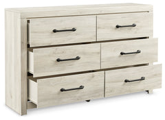 Cambeck Queen Panel Bed with Storage, Dresser and Nightstand